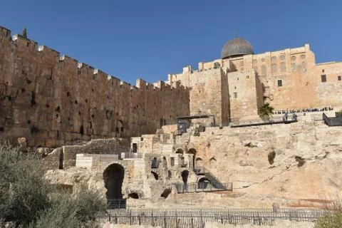Jerusalem, the Old City. Stock Photos