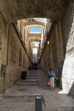 Jerusalem, the Old City. Stock Photos