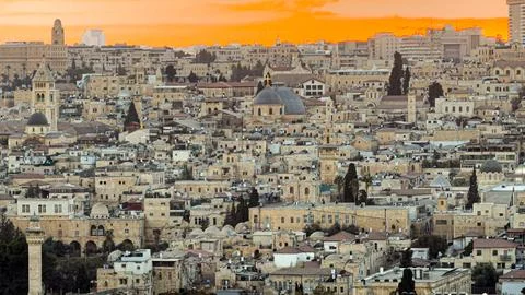 Jerusalem old city Foto stock