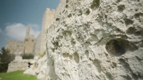 Jerusalem old city tower of David Stock Footage 274483220