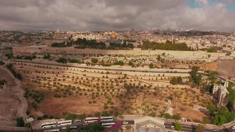 Jerusalem, old town, Israel Stock Footage 81487136