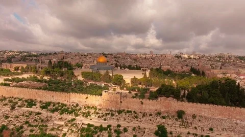 Jerusalem, old town, Israel Stock Footage 81527092