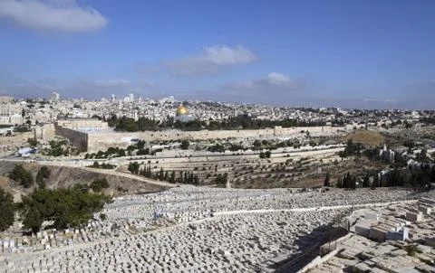 Jerusalem Panorama Stock Photos