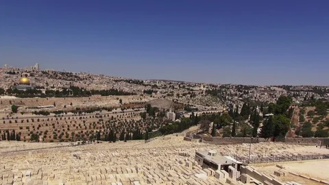 Jerusalem panoramic view,  Israel 스톡 동영상 114761283