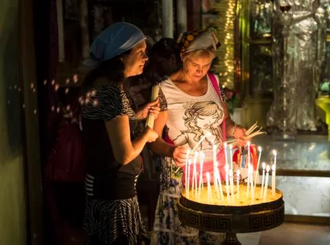 Jerusalem pilgrim Stock Photos