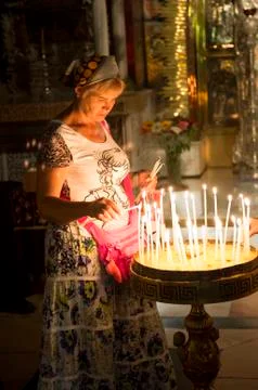 Jerusalem pilgrim Stock Photos