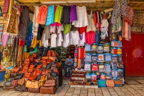 Jerusalem Small Shop Stock Photos