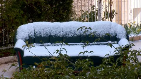 Jerusalem snow  14 Stock Footage 10828332