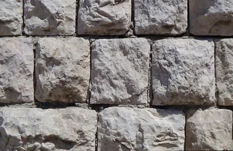 Jerusalem stone - handmade pebbles Stock Photos
