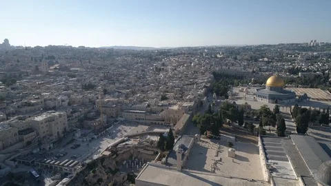 Jerusalem Temple Mount in Israel, Stock Video Pond5