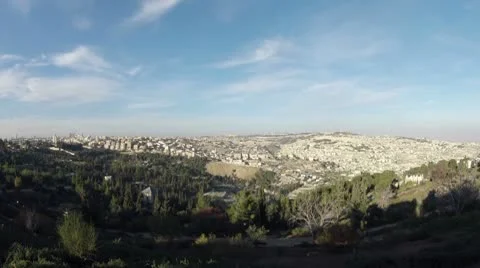 Jerusalem timelapse gopro 1211 스톡 동영상 10583465
