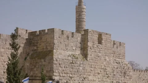 Jerusalem - Tower of David  Stock Footage 241160441