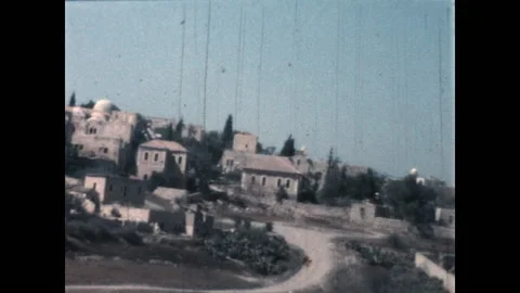 Jerusalem Views 1962 Stock Footage 148130190
