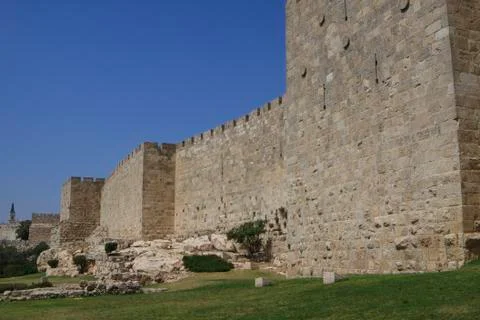 Jerusalem wall Stock Photos
