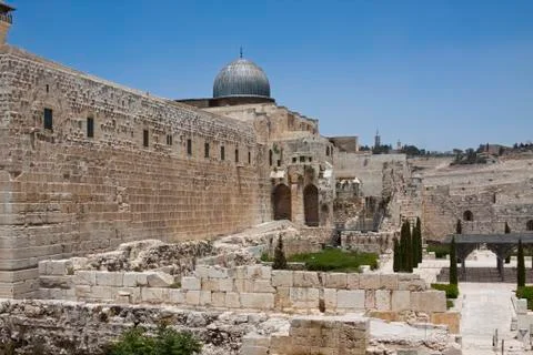 Jerusalem wall Stock Photos