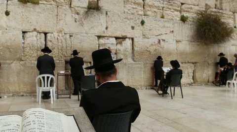 Jerusalem western wall. 스톡 동영상 59831041