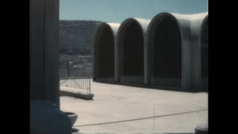 Jerusalem Windows by Marc Chagall 1962 Stock Footage 148130130