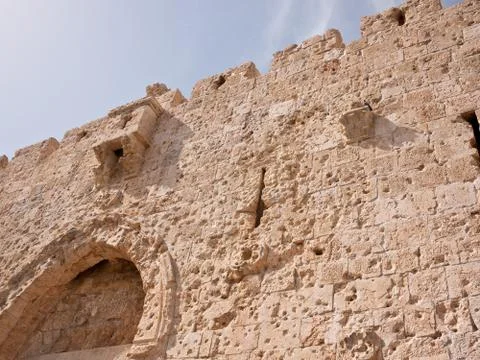 Jerusalem Zion gate Stock Photos