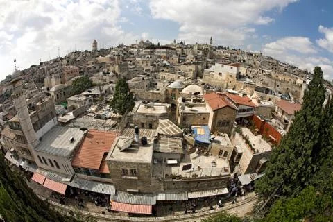 Jerusalem.Old city Stock Photos