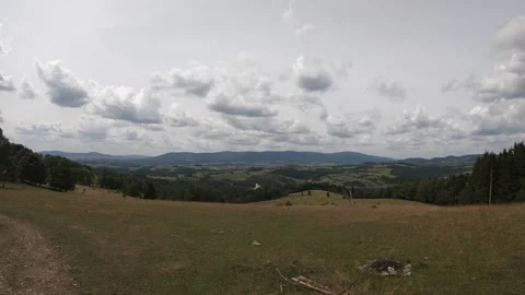 Jeseniky - clouds - timelapse 3 Stock Footage 152577810