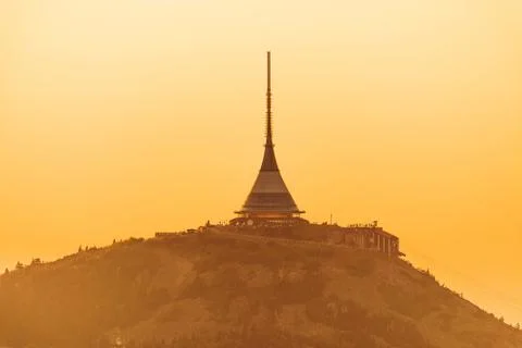 Jested at sunset Stock Photos