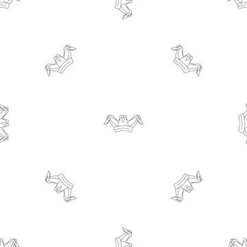 Jester hat icon, outline style Stock Illustration