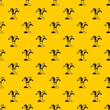 Jester pattern vector Illustrazione stock
