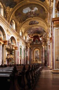 Jesuits church Stock Photos