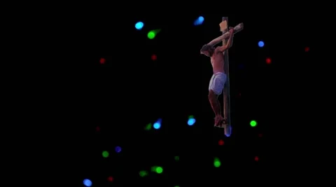 Jesus-background - 08.mp4 Video stock 54114594