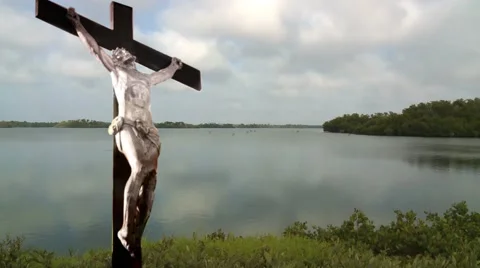 Jesus-background - 28.mp4 Video stock 54114596