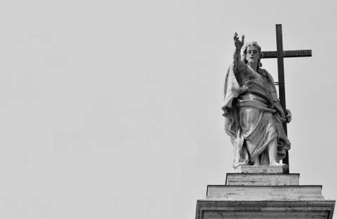 Jesus blessing Foto stock