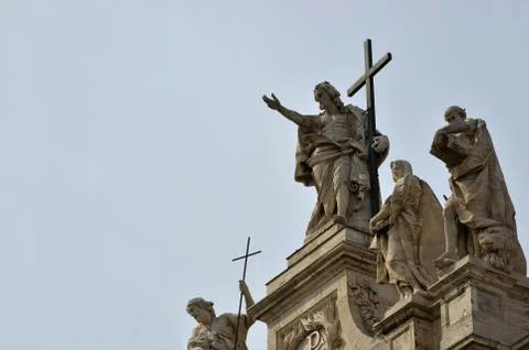 Jesus blessing Foto stock