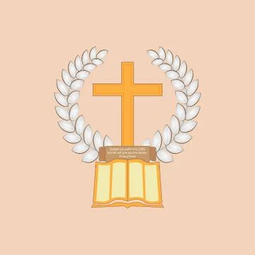 Jesus Christ is the Bread of Life Stock Illustration