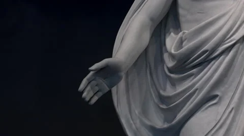 Jesus Christ Christus statue LDS Mormon Temple 4K 004 Stock Footage 49901239