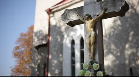 Jesus christ cross Stock Footage 921199