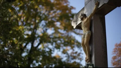 Jesus christ cross Stock Footage 921206