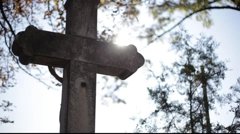 Jesus christ cross Stock Footage 921210