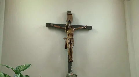 Jesus Christ on the cross 動画素材 58139696