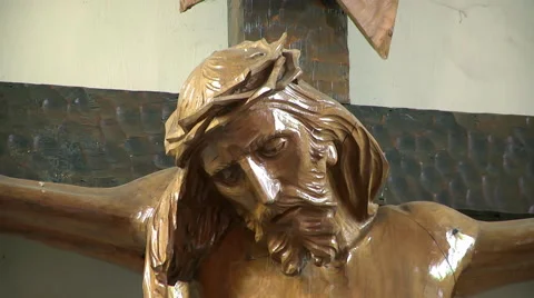 Jesus Christ on the cross 動画素材 58141924