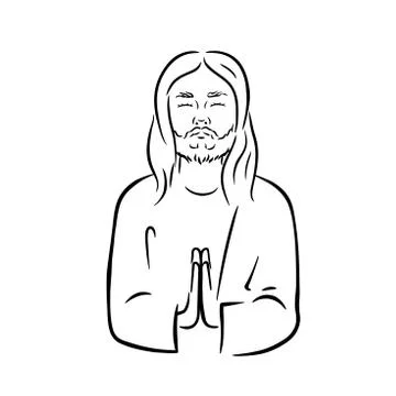 Jesus Christ 스톡 일러스트