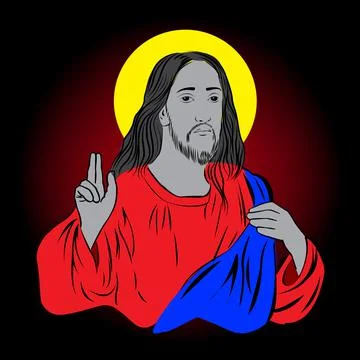 Jesus Christ Stock Illustration
