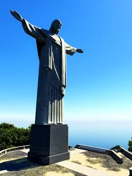 Jesus Christ the redeemer Stock Illustration