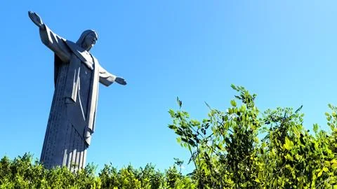 Jesus Christ the redeemer Illustrazione stock