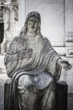 Jesus christ statue Stock Photos