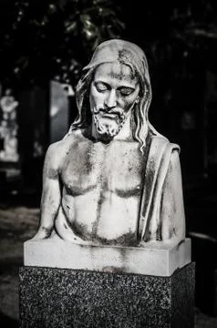 Jesus christ statue Stock-Fotos