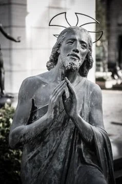 Jesus christ statue Stock Photos