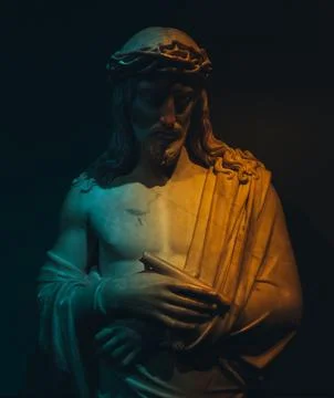 Jesus Christ statue Stock Photos