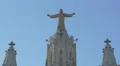 Jesus Christ statue on Tibidabo Hill, Barcelona 4k or 4k+ Resolution