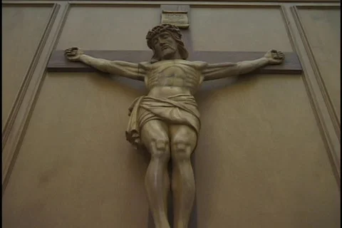Jesus on Cross 2 Stock Footage 297791