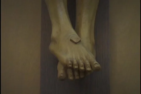 Jesus on Cross 4 Stock Footage 297795